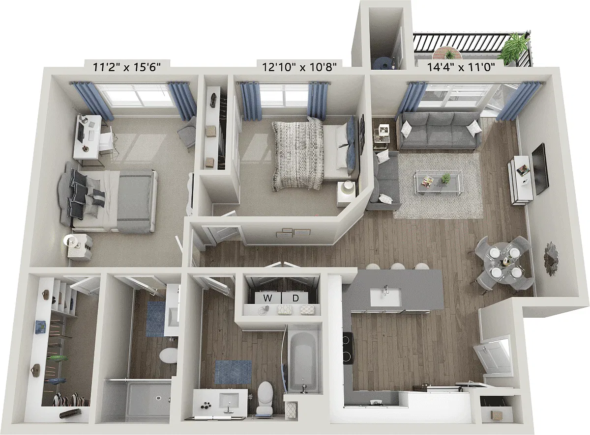 Floor plan B3 Radiant