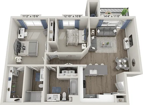Floor plan B3 Radiant