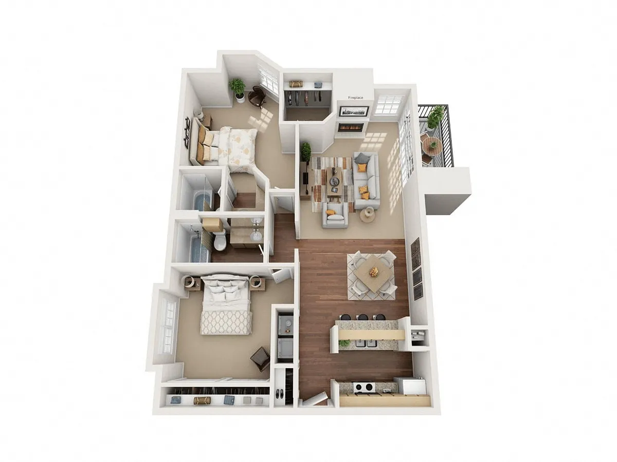 Floor plan B4