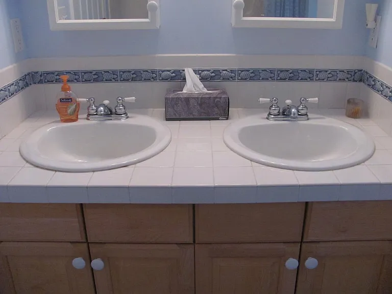 Bathroom upstairs with tub and shower