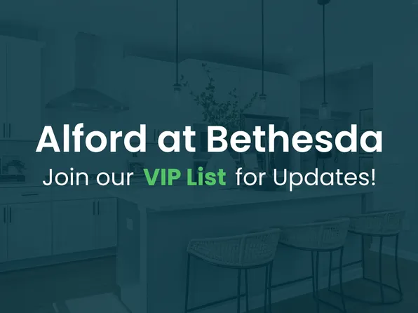 Homes Available Soon, Alford at Bethesda