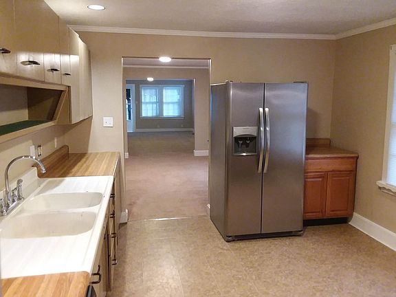 Kitchen view 2 of 2. All stainless steel appliances.