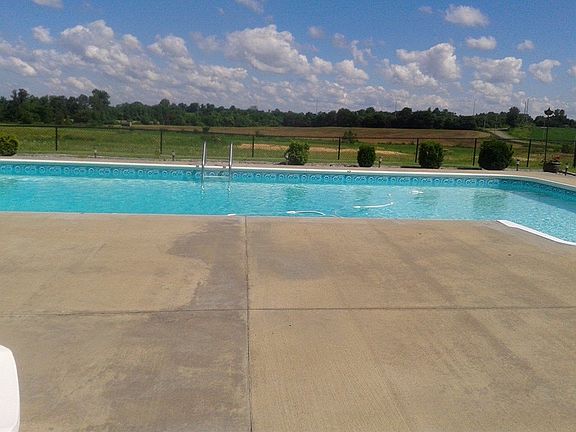 Salt water in ground pool