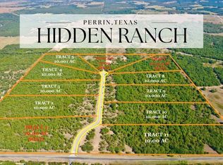 TRACT Nine Hidden Ranch Ln, Perrin, TX 76486