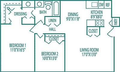 2nd image of 2260 Glencoe Hills Dr APT 11