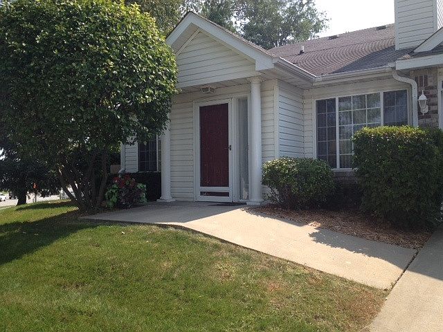 Front of condo