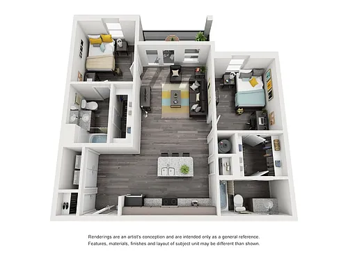 Floor plan 2X2