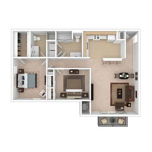 Floor plan The Oakshire