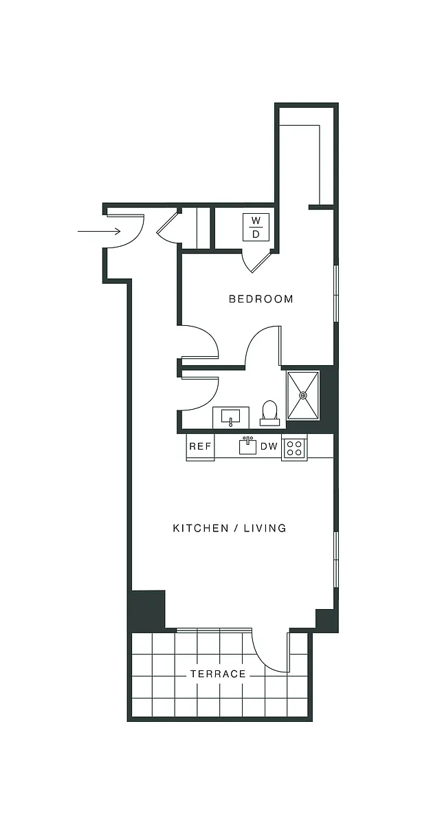 Floor plan A13