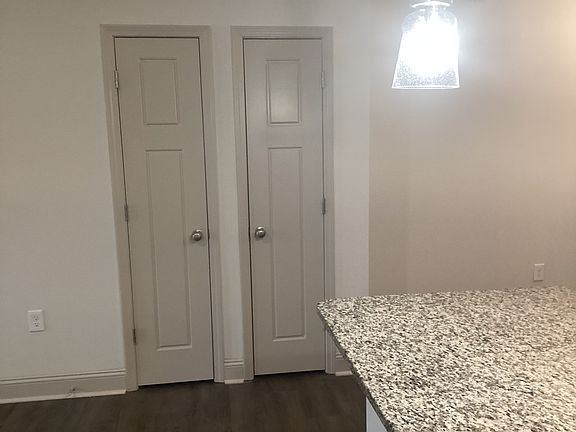 Pantry and coat closet