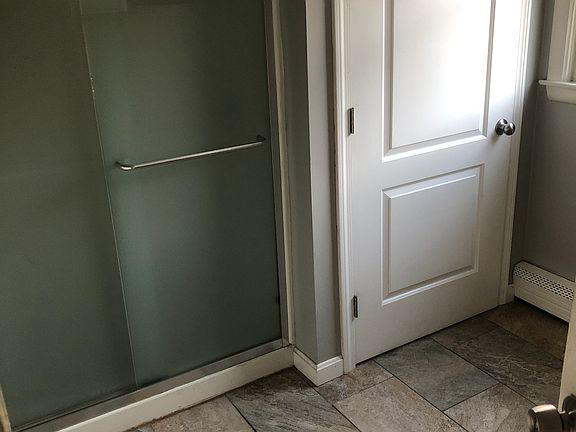 Stackable washer and dryer in closet