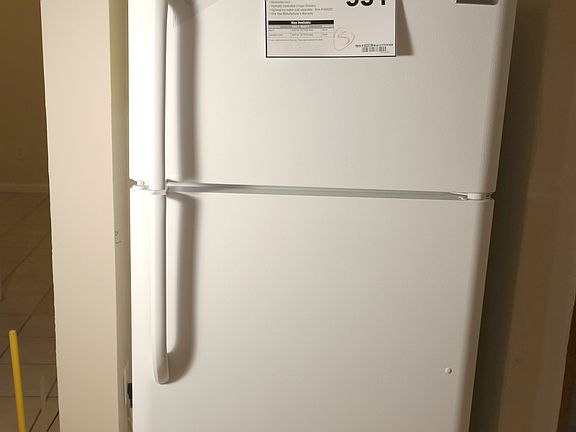 The kitchen also has a new full-size refrigerator.