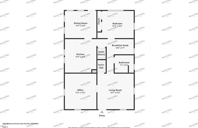 3 bed, 1.0 bath, 1501 sqft, $1,695 — Photo 2