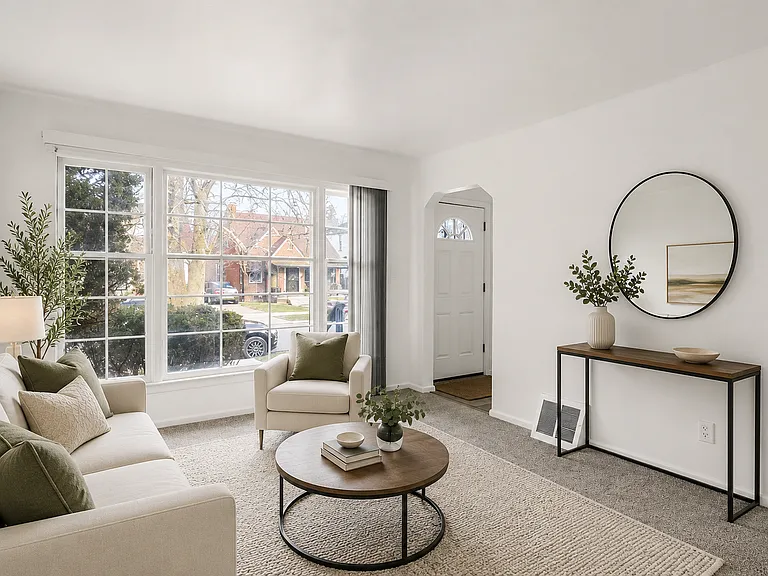 Bright Airy Living Room