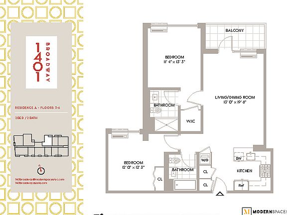 2nd image of 1401 Broadway APT 6A