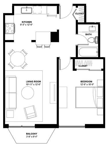 Floor plan The Burton