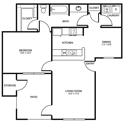 Floor plan A4
