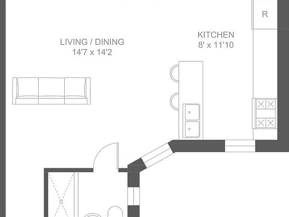 2nd image of 1151 Dean St APT 2C
