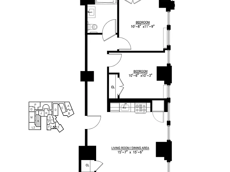 15 Park Row #3K — Photo 2