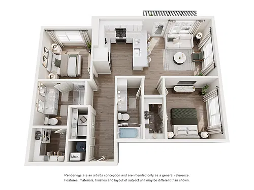 Floor plan B6