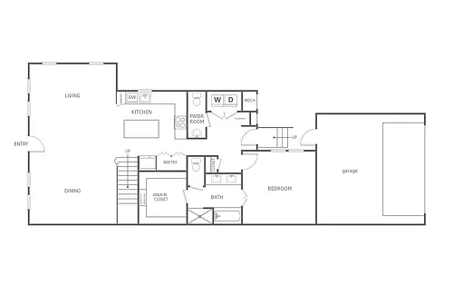 Floor plan TH2