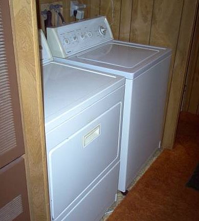 washer/dryer inside