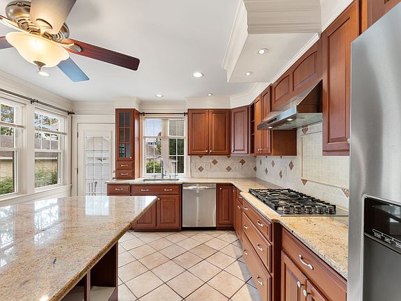 Kitchen (close up of beautiful cabinetry and stainless steel appliances)