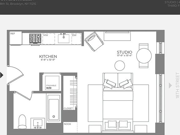 2nd image of 185 18th St #308