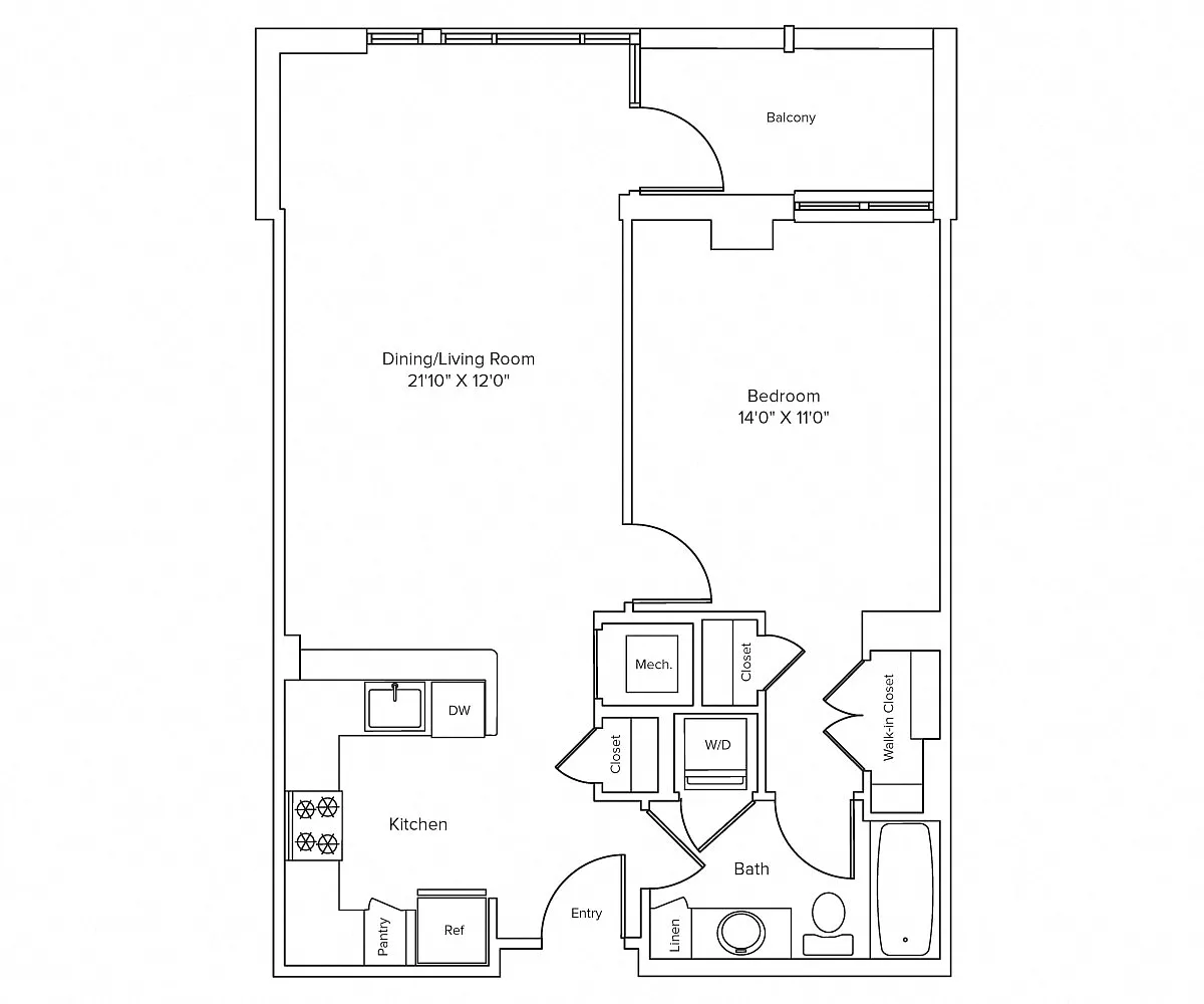 Floor plan A10