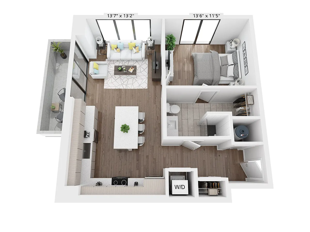 Floor plan A6