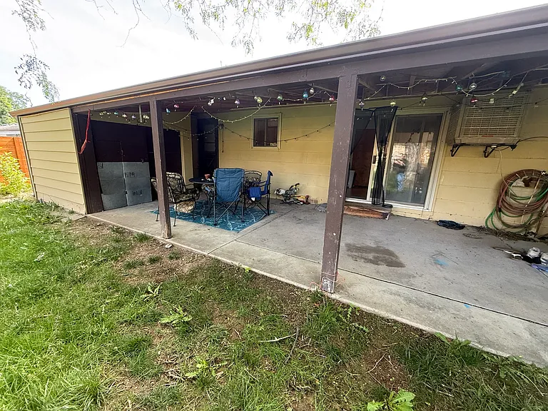 Back yard patio