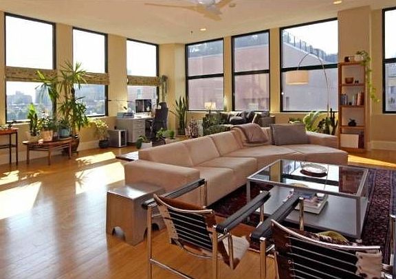 Living Room & Office Area