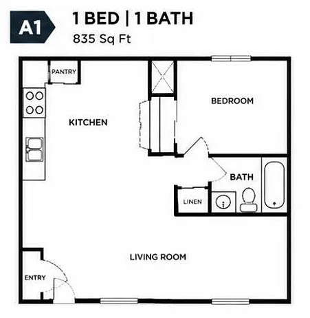 Floor plan A1