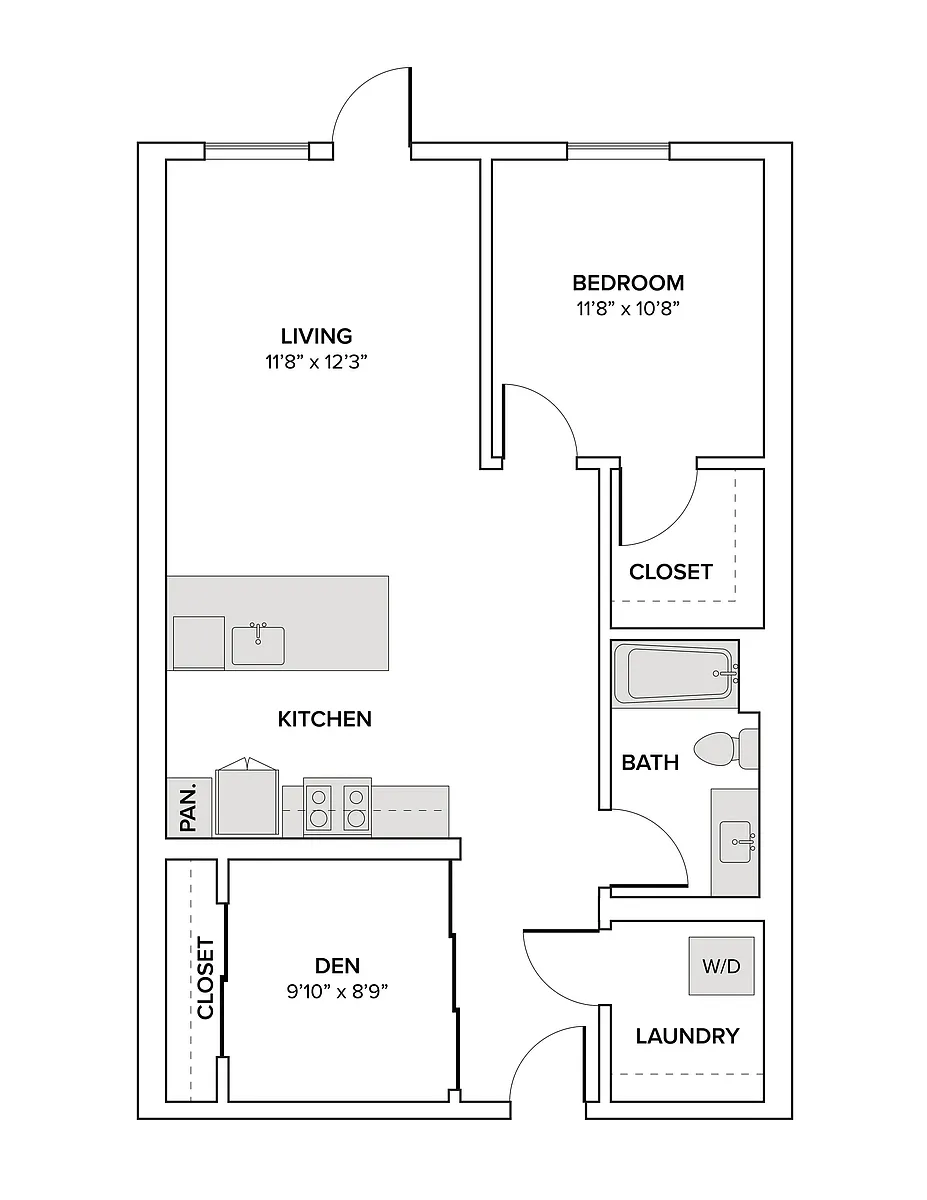 Floor plan A08D
