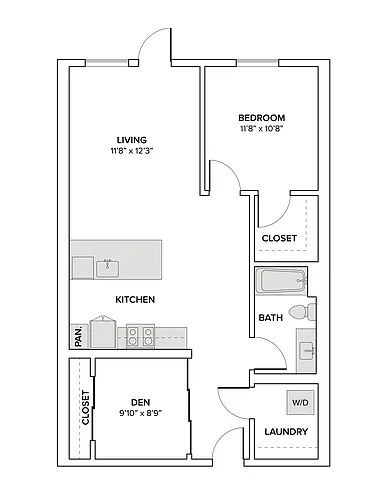 Floor plan A08D