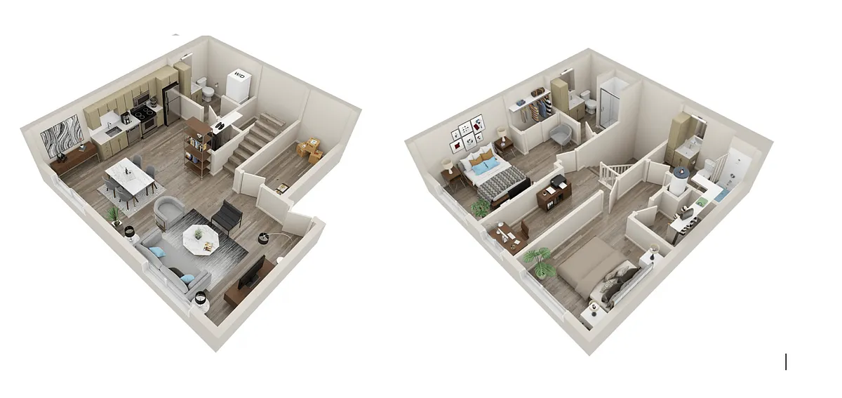Floor plan Wahkeena Falls