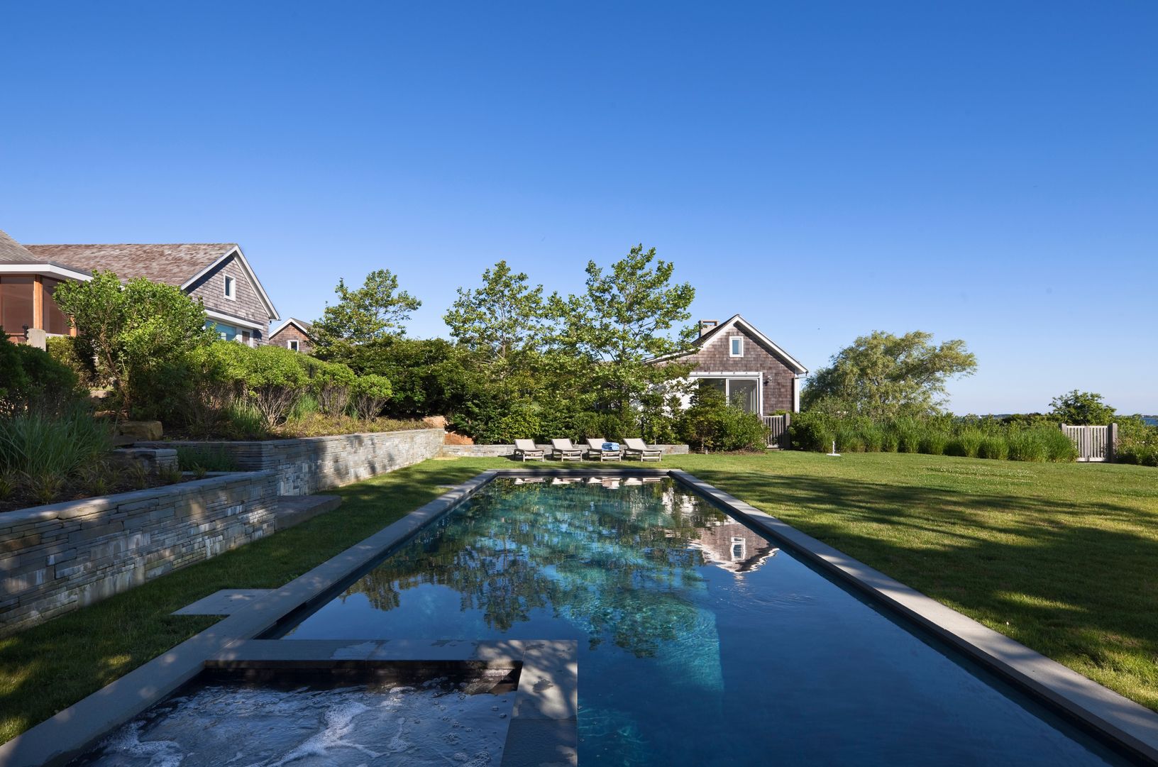  Pool is privately screened 