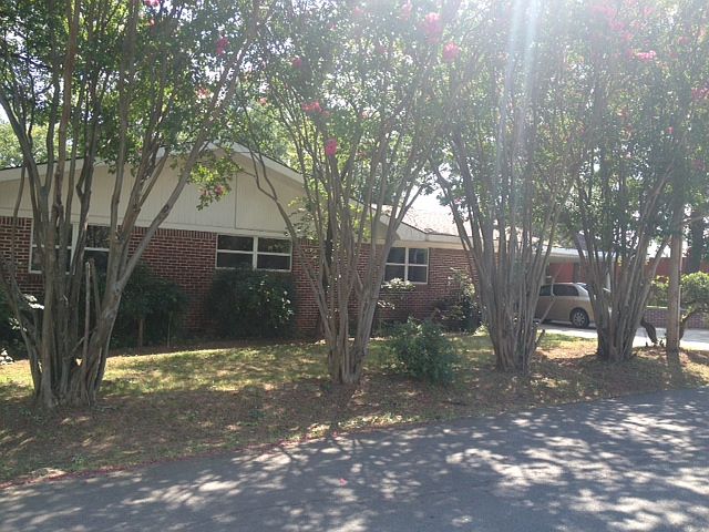 Side of house with carport