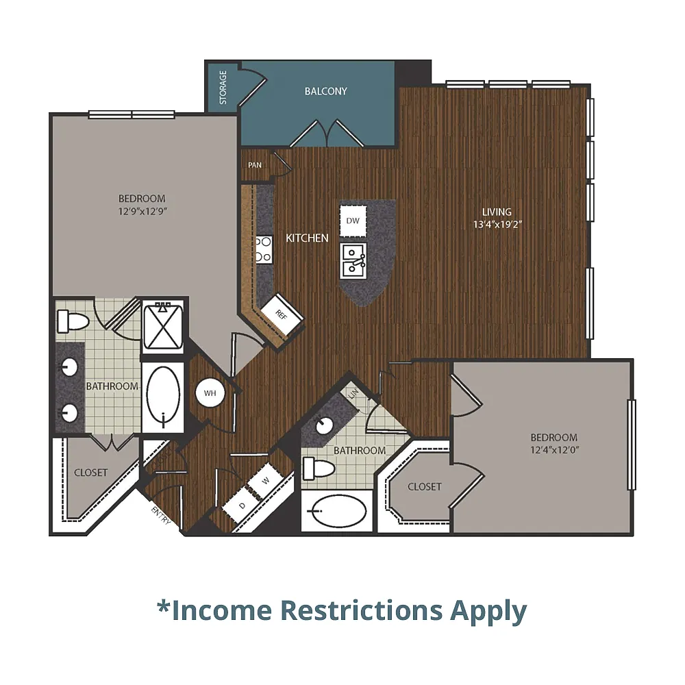 Floor plan B2.P6