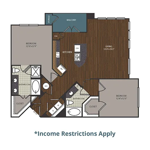 Floor plan B2.P6