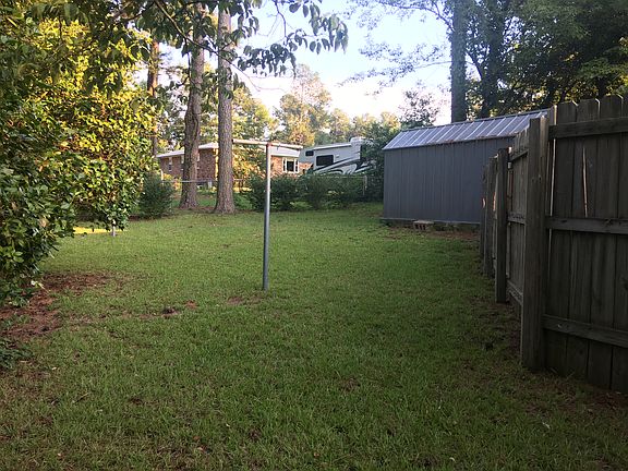 More of the back yard behind