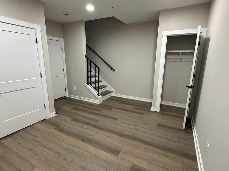 Flex Room Behind the Garage with Clloset