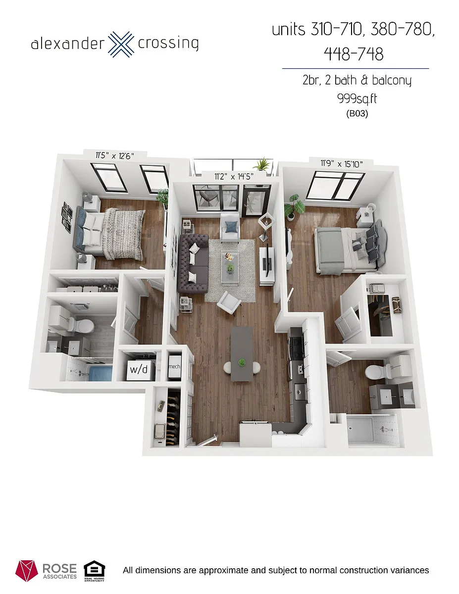 Floor plan B3
