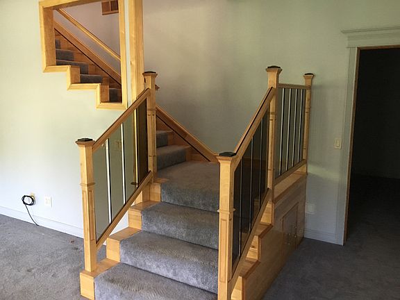stairs leading to main level