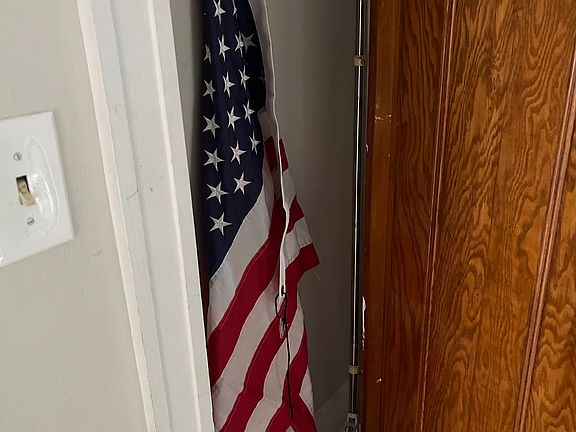 Front door closet