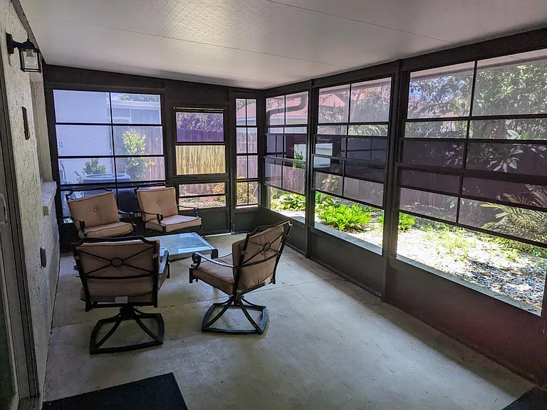 Lanai view from slider to left.