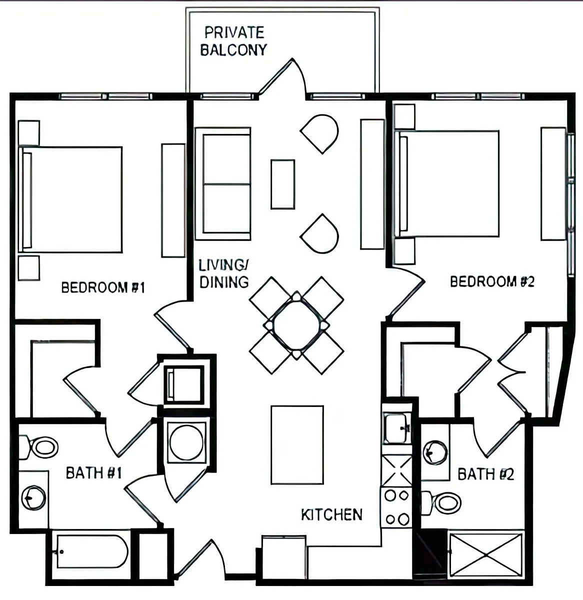 Floor plan 2A-L