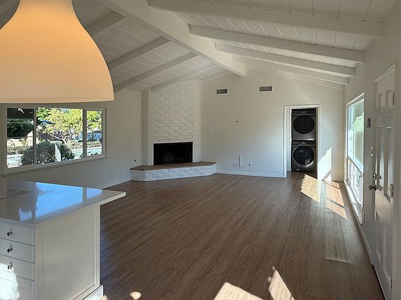 Kitchen toward living room