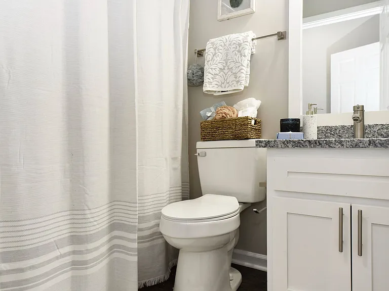 Bathroom + Granite Counters