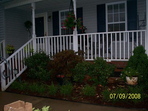 Country front porch